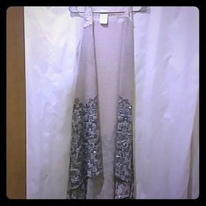 Voice of California Sleeveless Cardigan